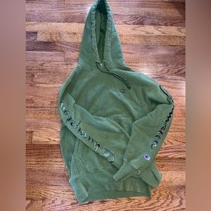 Green Champion Hoodie